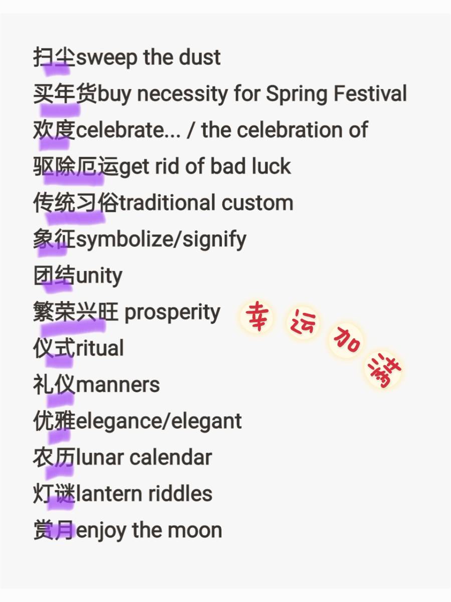 四六级翻译必背常考主题词汇总来啦