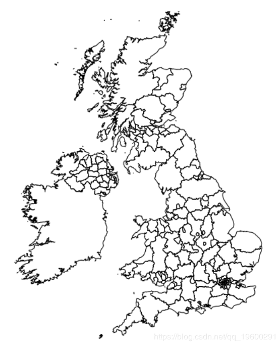 r语言空间可视化绘制英国脱欧投票地图