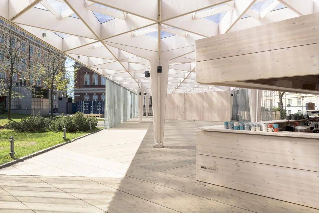 名校动态 | 阿尔托大学建筑系学生探索木质建筑的妙用
