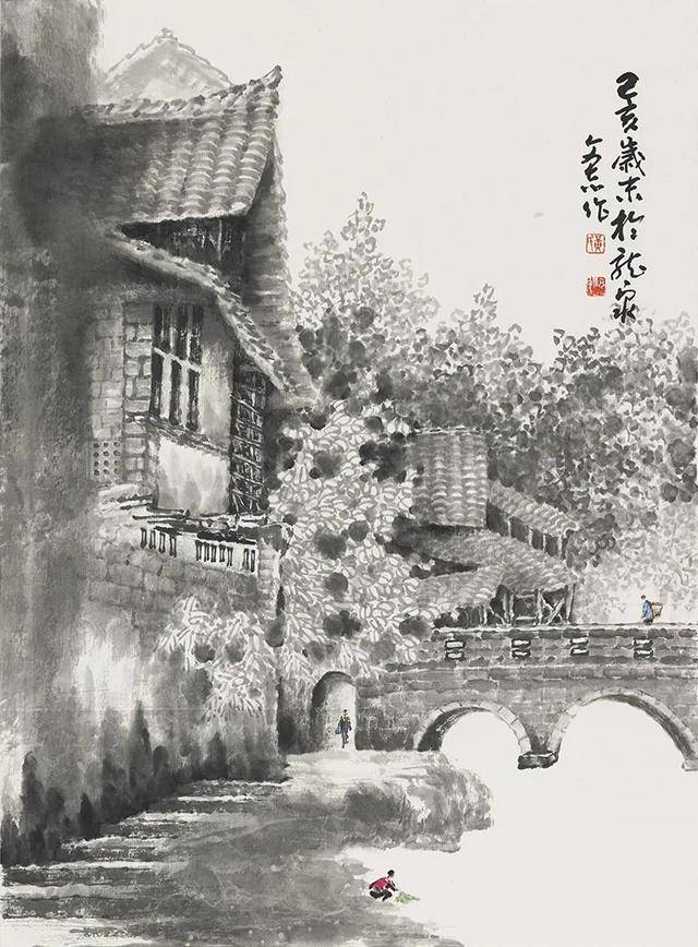 四川乡情国画院画师,黄文志国画作品欣赏