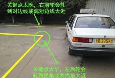 科目二直角转弯老教练教你最简单技巧