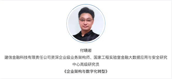 付晓岩,资深企业级业务架构师,国家工程实验室金融大