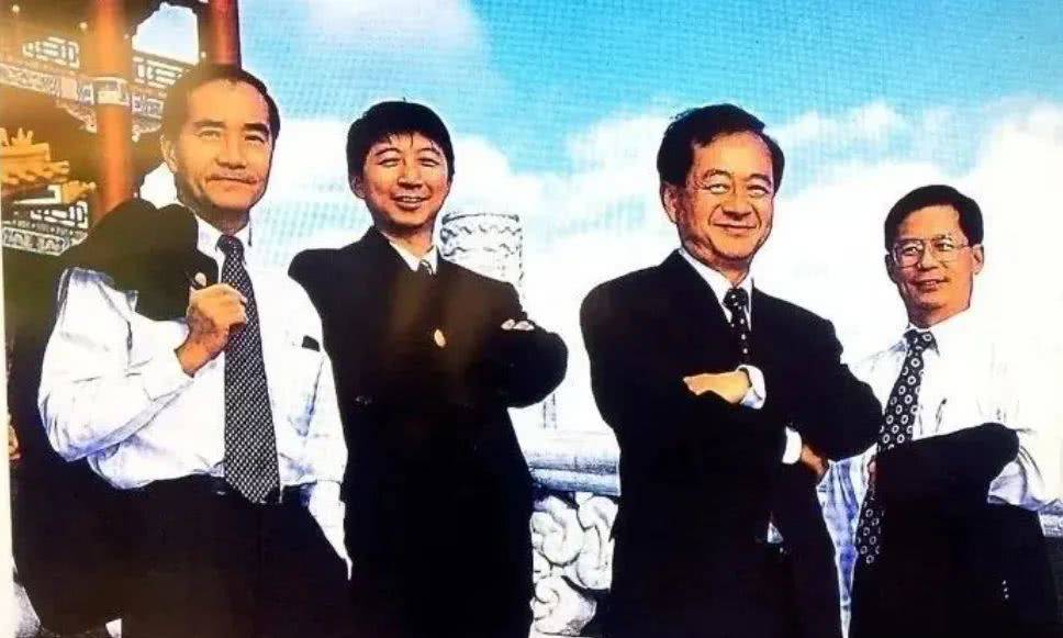 孙元成,蒋尚义,杨光磊,林本坚合影一年多后,台积电铜