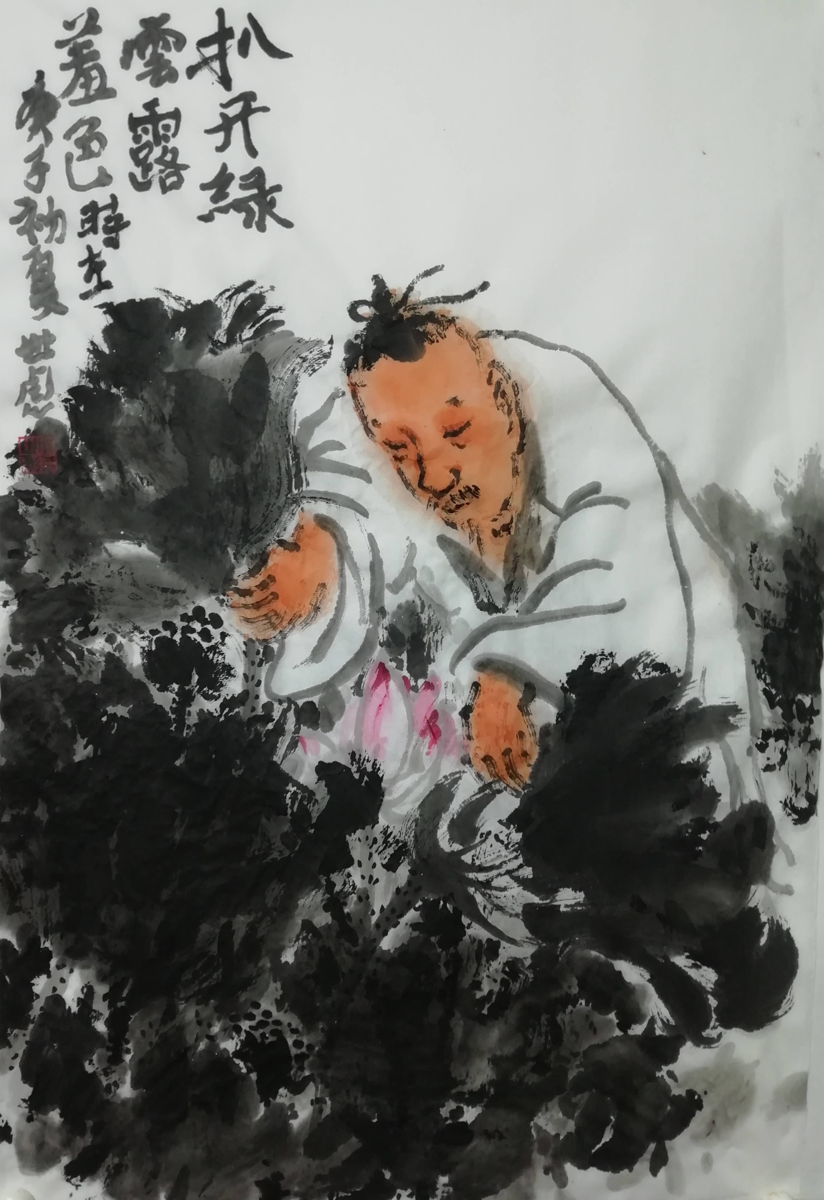 著名画家文世彪文人画里见人生