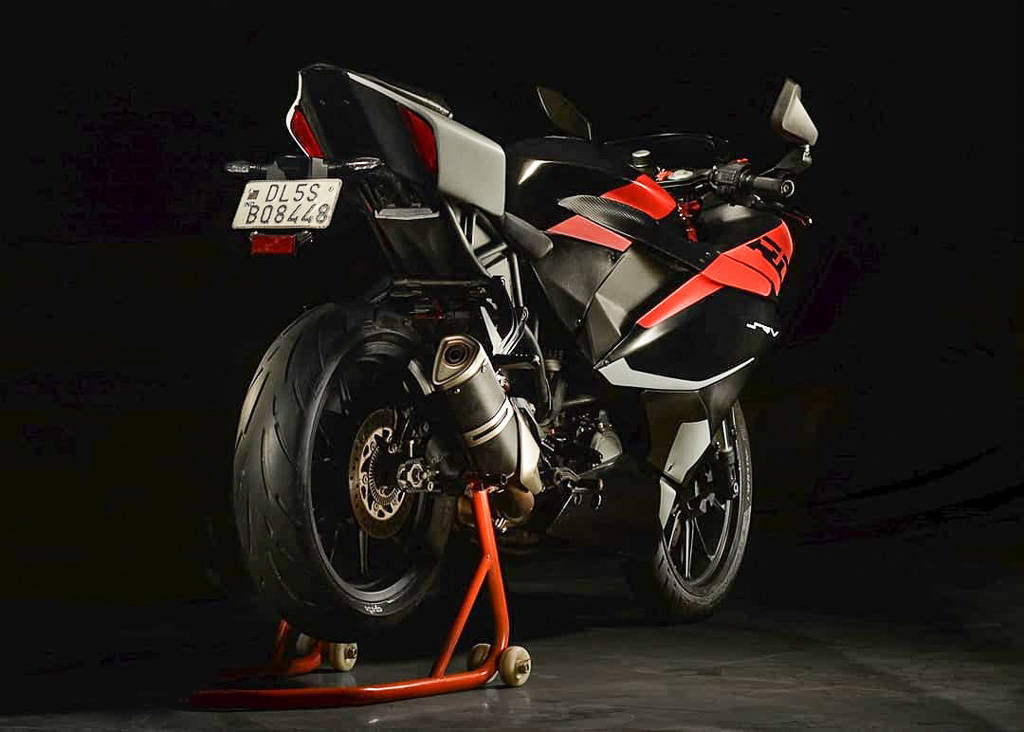 ktm rc390设计过于中庸?车友自制版完爆原厂设计师