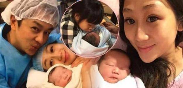 原创嫁给这男明星，告别卫生巾，蒋丽莎5年4胎遭调侃：生娃机器