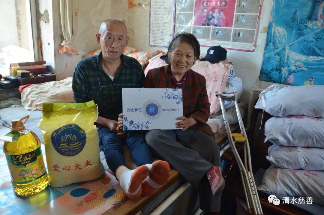 下乡送温暖，清水慈善为瓦房店市三台乡送爱心物资