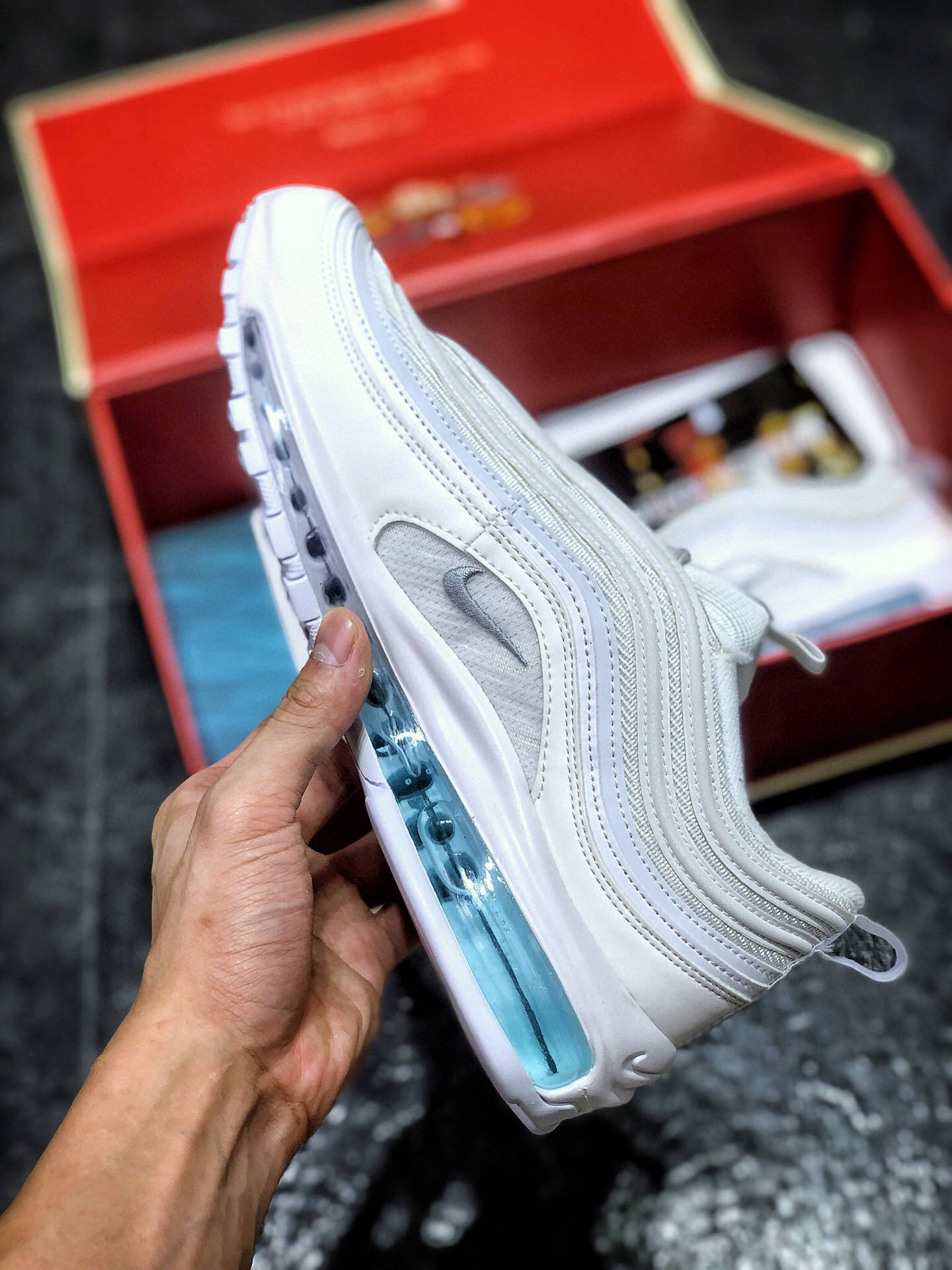 耐克nikeairmax97mschf耶稣圣水子弹inrijesusshoes气垫跑鞋