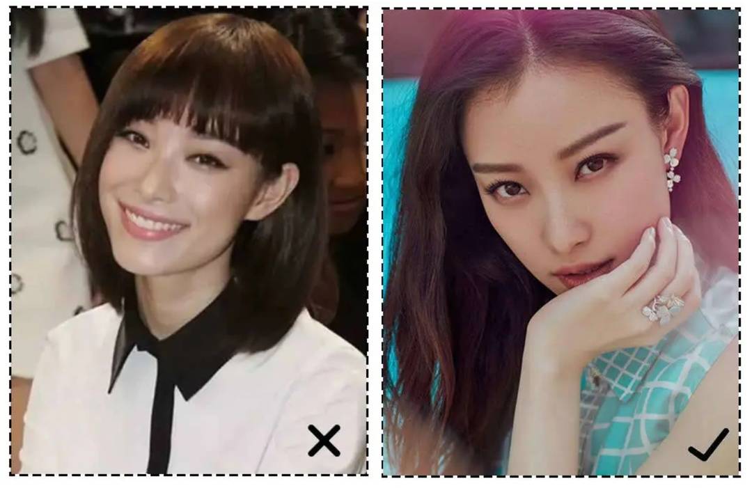 好看减龄专治大脸,半个娱乐圈女明星都在try的漫画刘海
