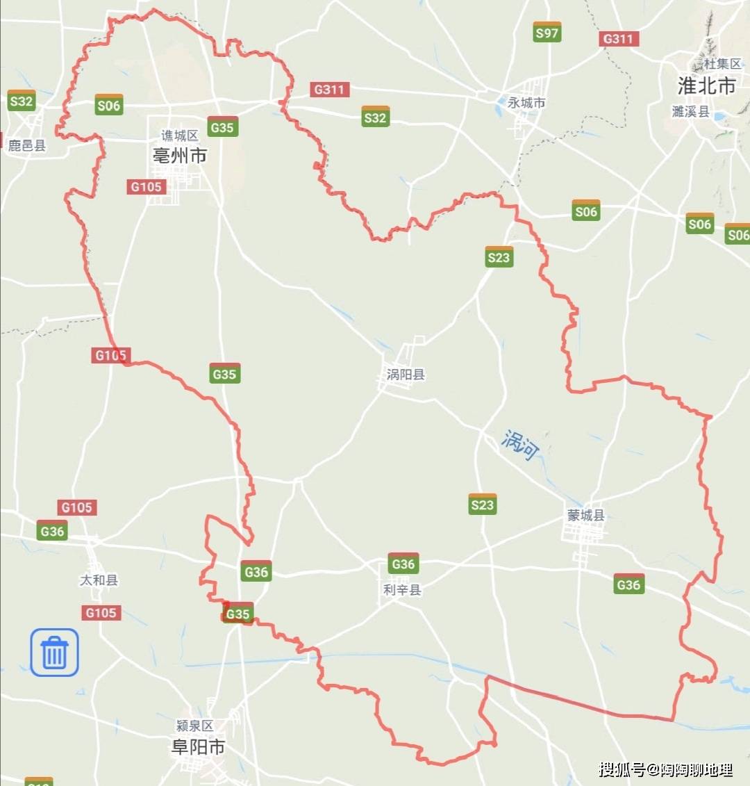 亳州市1区3县建成区排名,谯城区最大,利辛县最小,来了解一下?