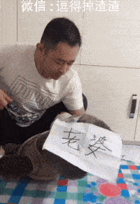 搞笑gif段子:妹子你这发型挺别致啊!_手机搜狐网