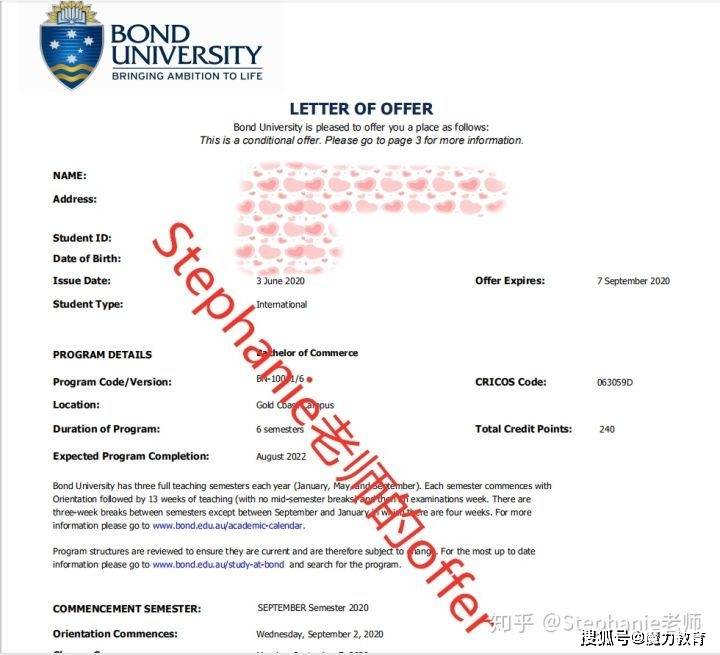 两年制本科澳洲最著名的私立大学邦德大学商学学士有哪些方向