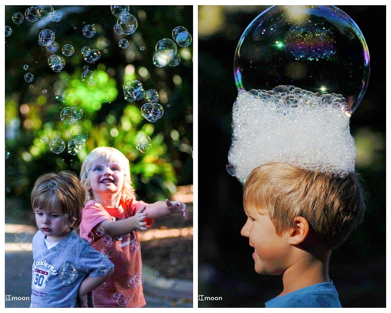 悉尼“神奇泡泡先生”让人体验到最简单的快乐！