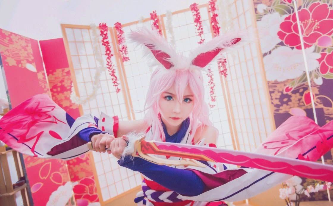 cosplay:八重樱@努力中的千白酱