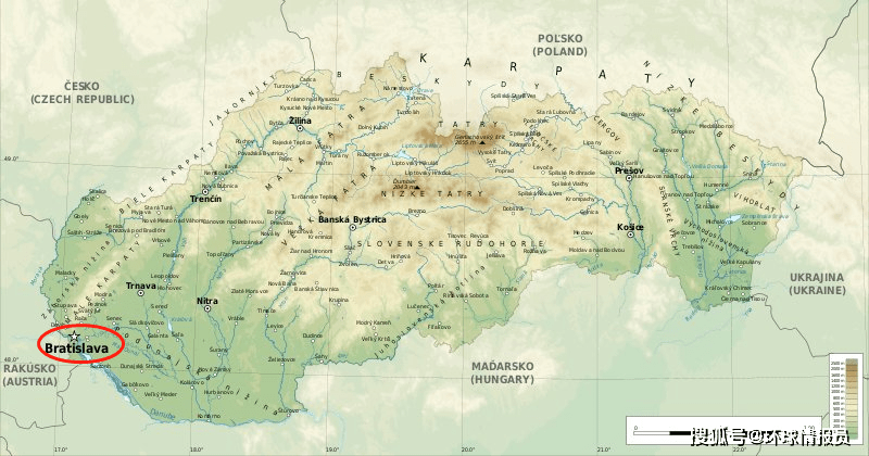 人口斯洛伐克_捷克斯洛伐克地图