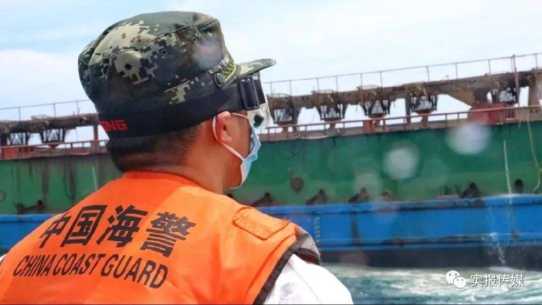 碧海2020丨中国海警局查获特大非法采矿案 涉案海砂超