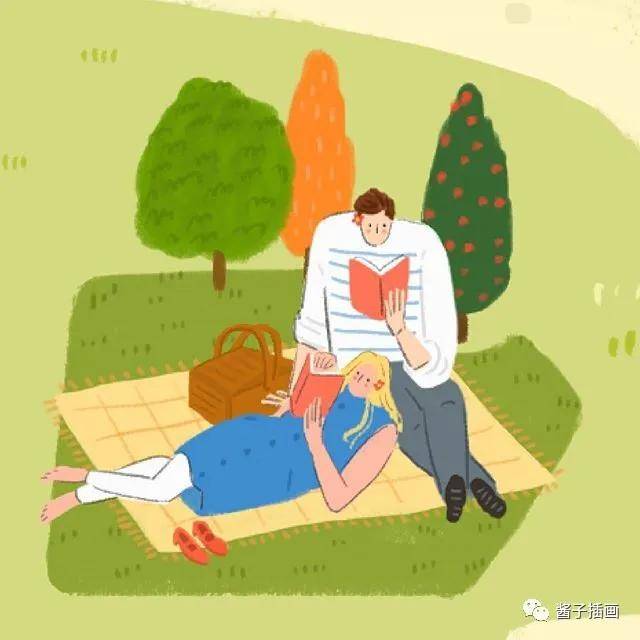 【插画】molee:作品和人一样,有着暖暖的春意