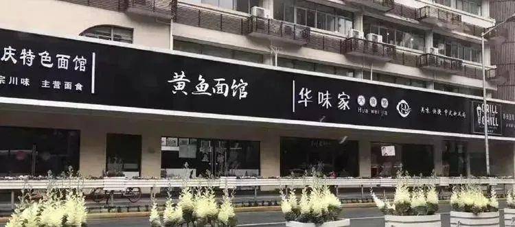 西安出现黑底白字招牌一条街,网友:晚上都不敢出去了