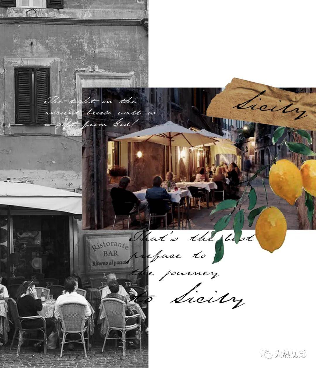 on thewalls of the ancient city of sicily犹如舞蹈在脸颊的光斑it