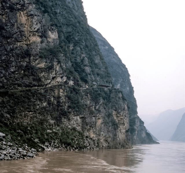 原创80年代长江老照片:那时三峡大坝还没有修建,图3古城早已被淹没
