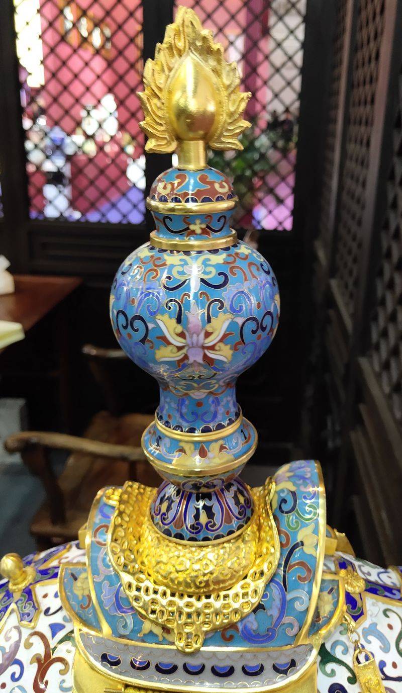 工艺|霍铁辉景泰蓝太平有象