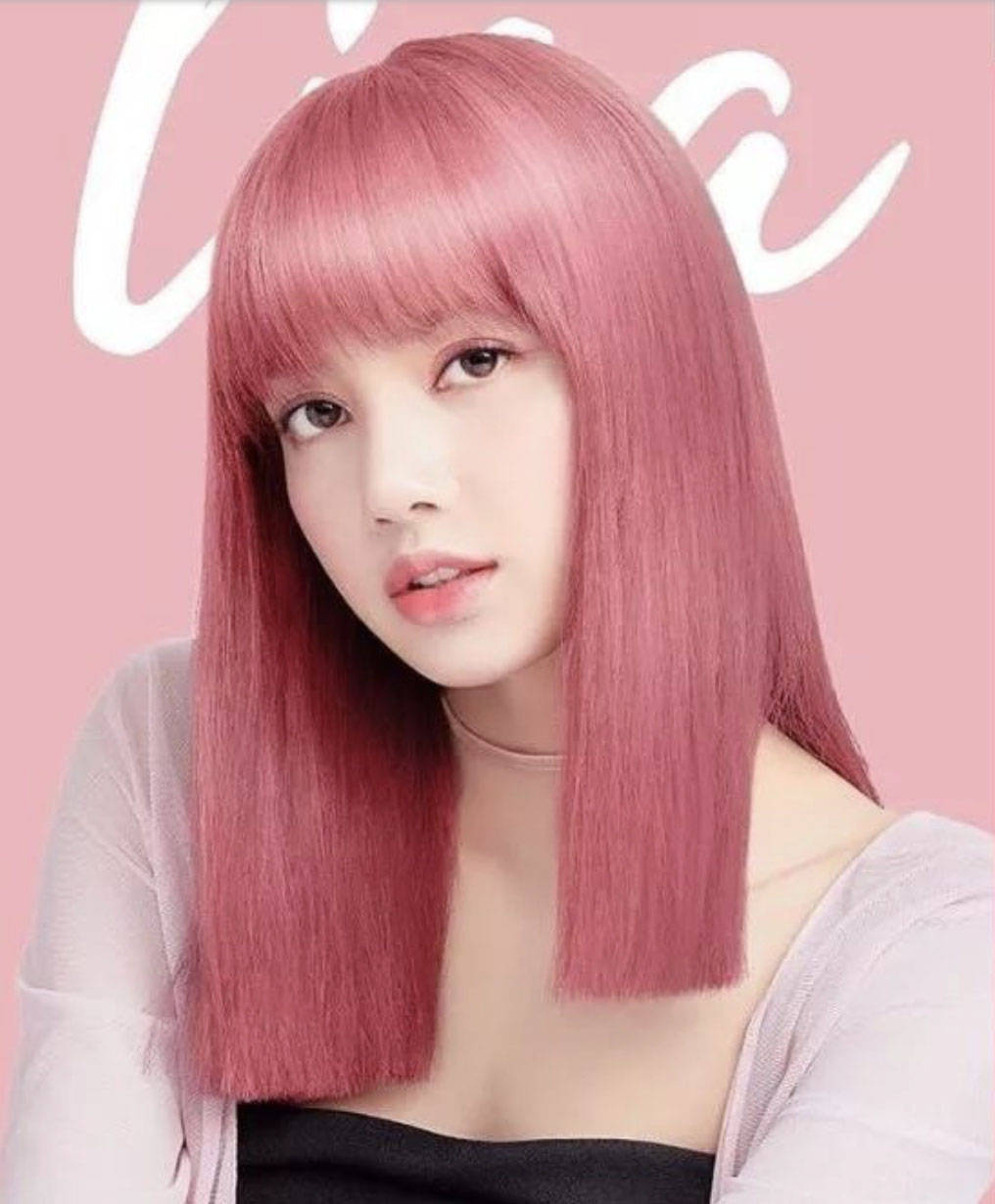 原创2020年最火的神仙发色,叫樱花粉发色,lisa染了后简直美了