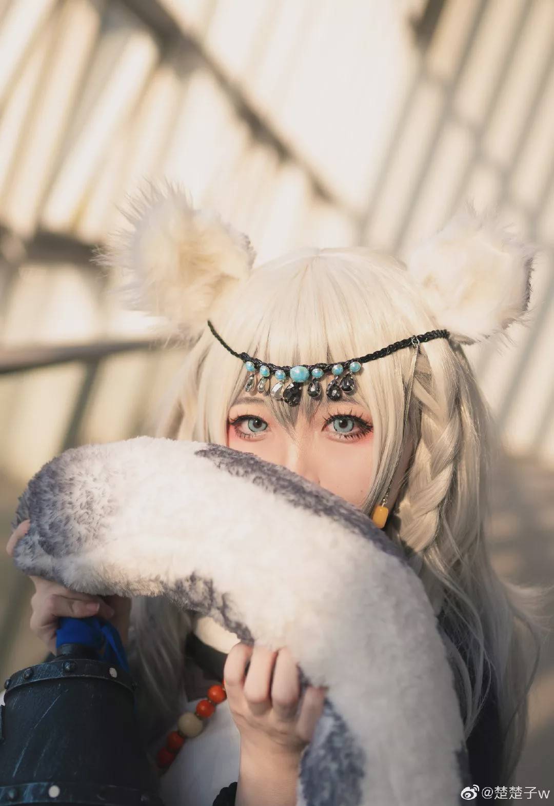cosplay:《明日方舟》初雪@楚楚子
