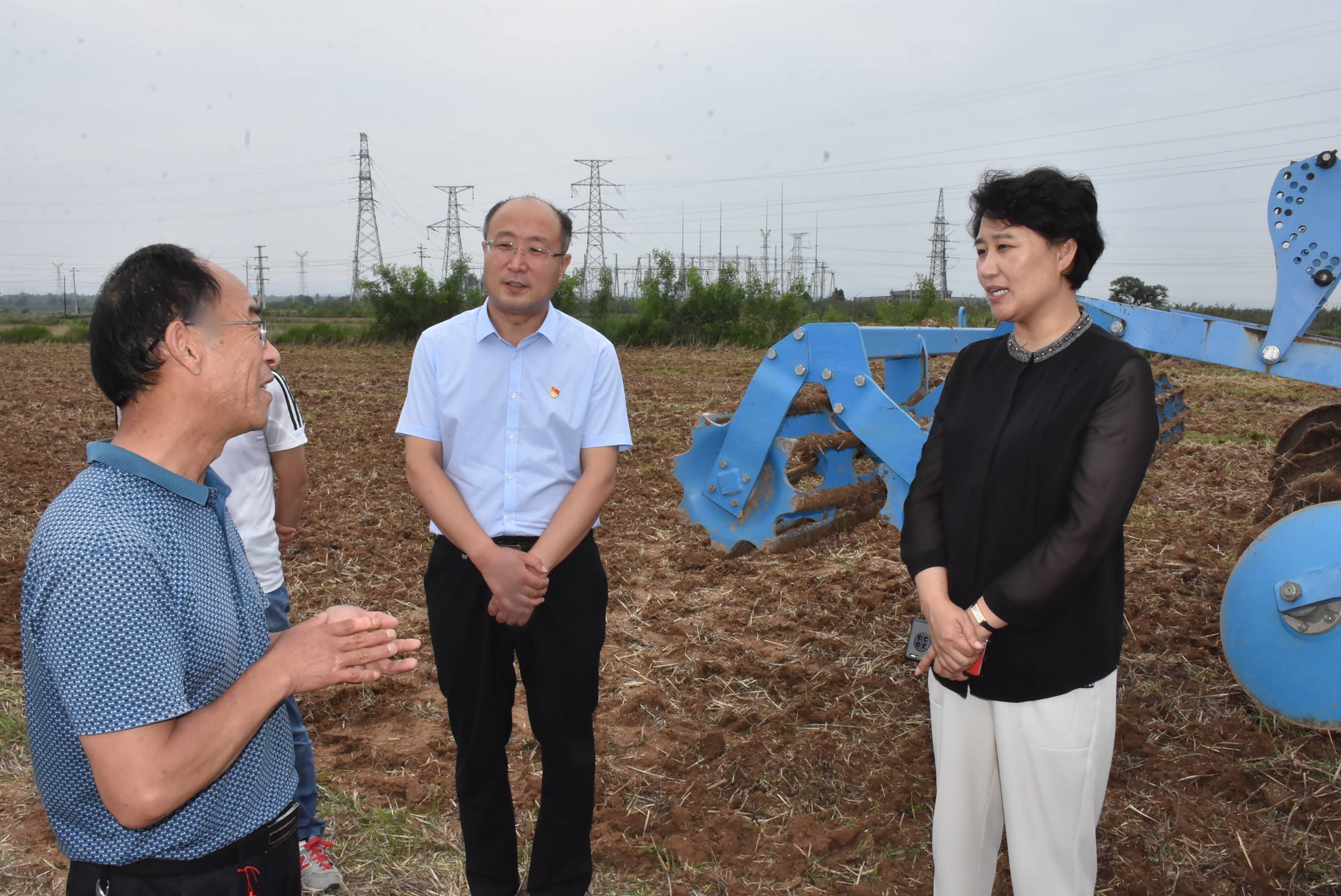 运城市农业农村局党组书记,局长苏丽红调研芮城有机旱 作相关工作