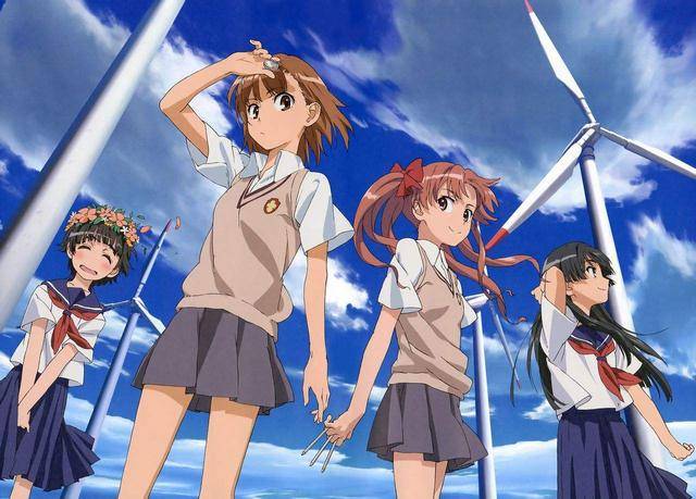 原创动漫中那些穿校服的女角色,样貌都非常的好看