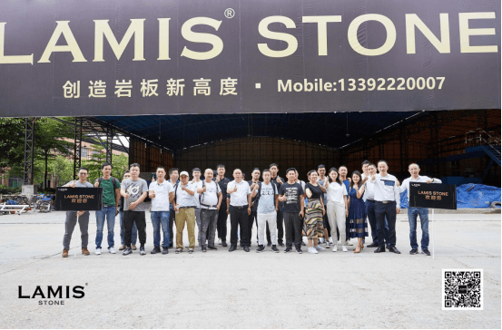 lamis stone(拉米斯岩板)不断加强终端广告宣传,为经销商实现引流反哺