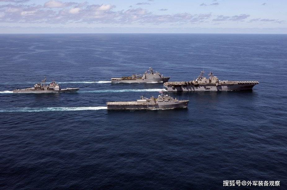 两栖作战能力强大美国海军巴丹两栖戒备大队