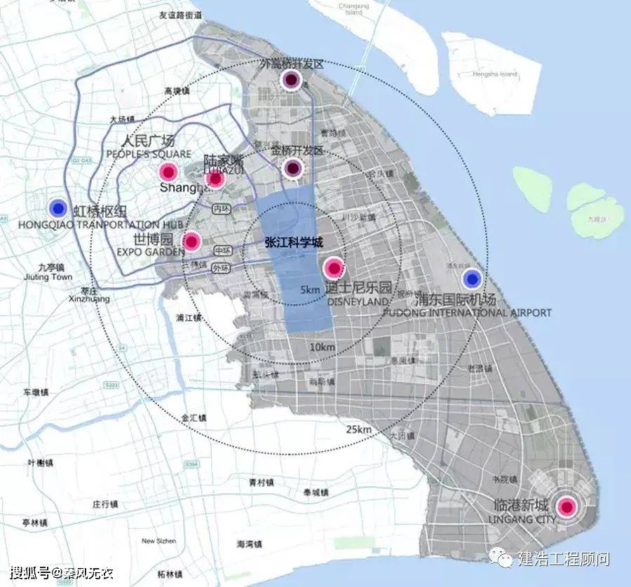 上海张江科学城规划图.