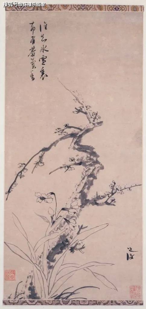 他确定了中国大写意花鸟画的基本格局_陈淳