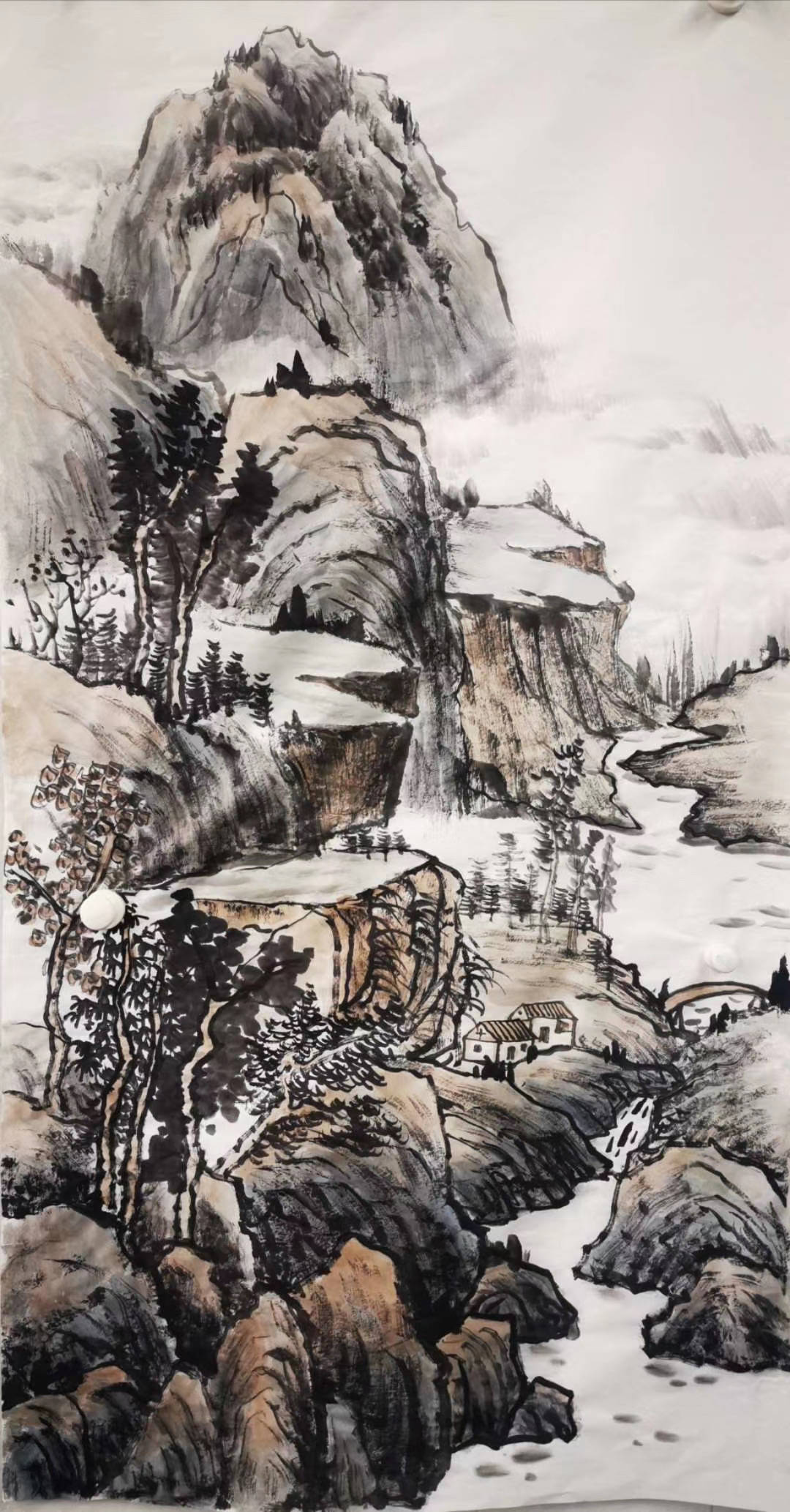 知名画家张文冉把意境融入山水画的韵味