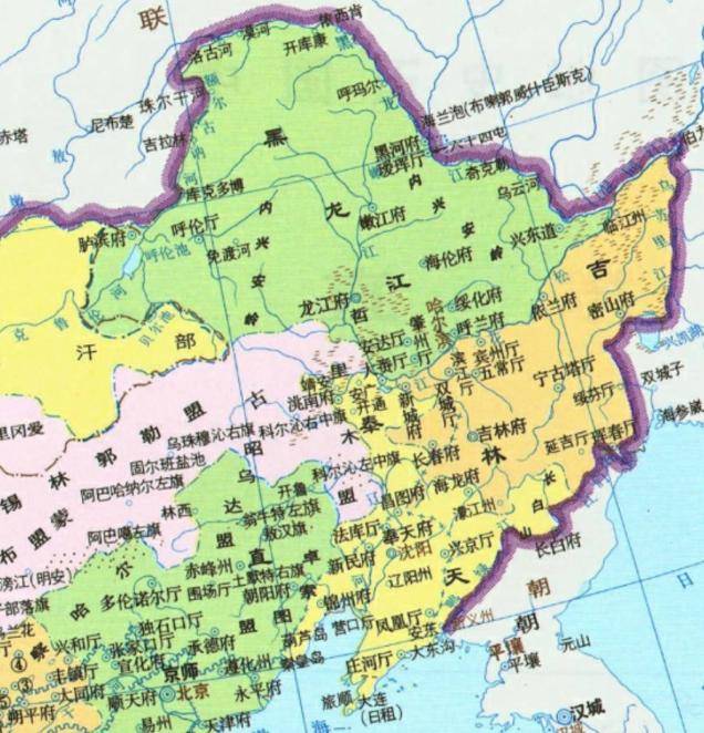 清末 东北 人口_清末东北地图(3)