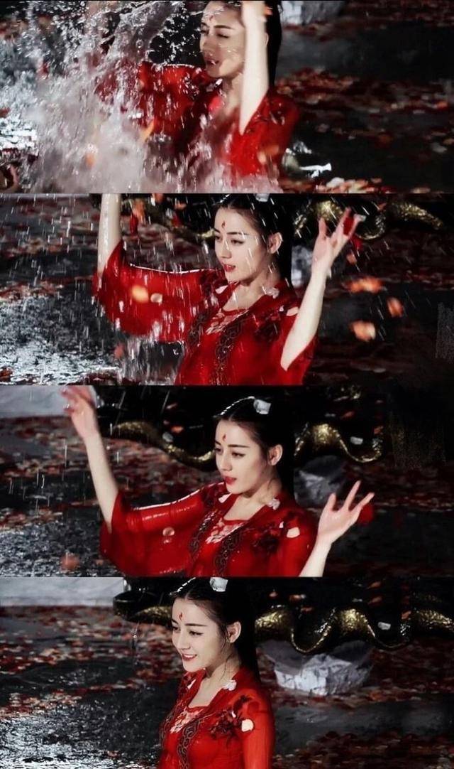 二次元|迪丽热巴二次元自拍，长得好看就是任性呀