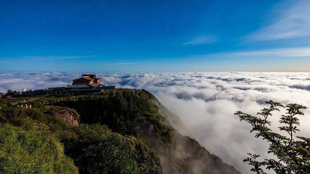 夏日登顶峨眉山,才懂什么叫"人间值得"