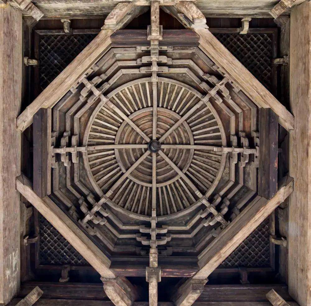 中国古建筑连天花板都美到窒息
