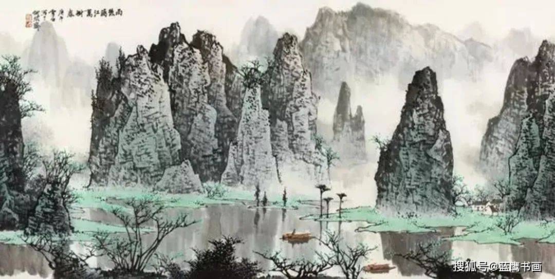 原创白雪石:擅长桂林山水画,曾为人民大会堂等绘制国画十余幅