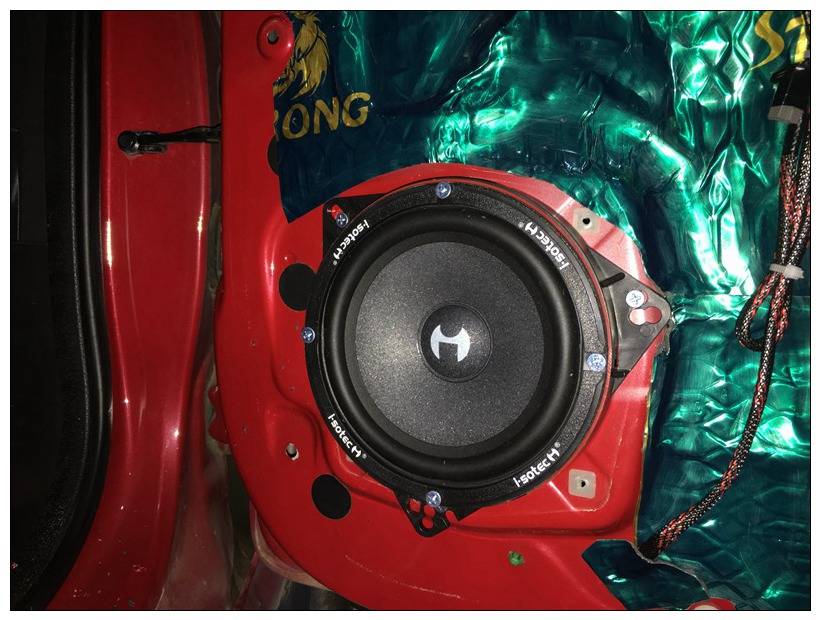 荣威350音响改装,德国艾索特md165高性价比喇叭让音质提升几倍