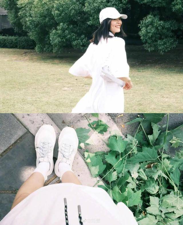 刘雯学|不能出门旅行？跟着大表姐刘雯学度假风穿搭，云度假可好？