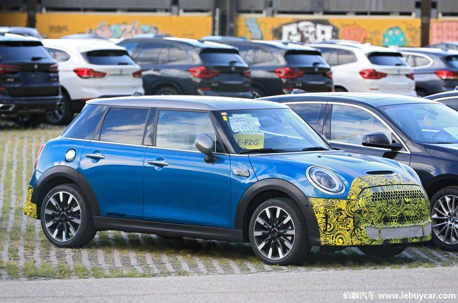 2021款mini 迷你cooper s纯电谍照曝光 下一代或搭插电混合动力