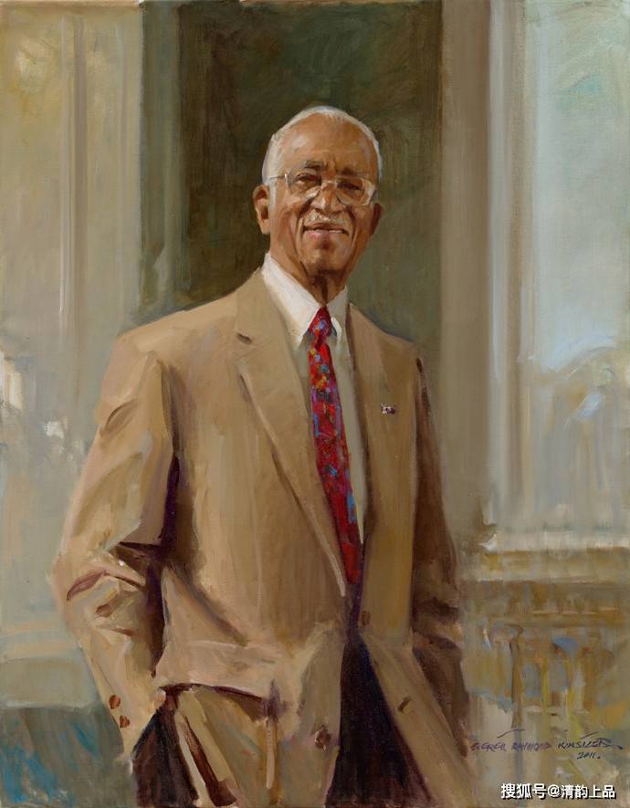 其间他创作了1200多幅肖像画,美国的七位总统,四位国务卿,六位州长,50