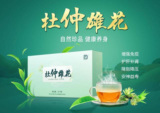 金万博杜仲知多少:杜仲雄花茶