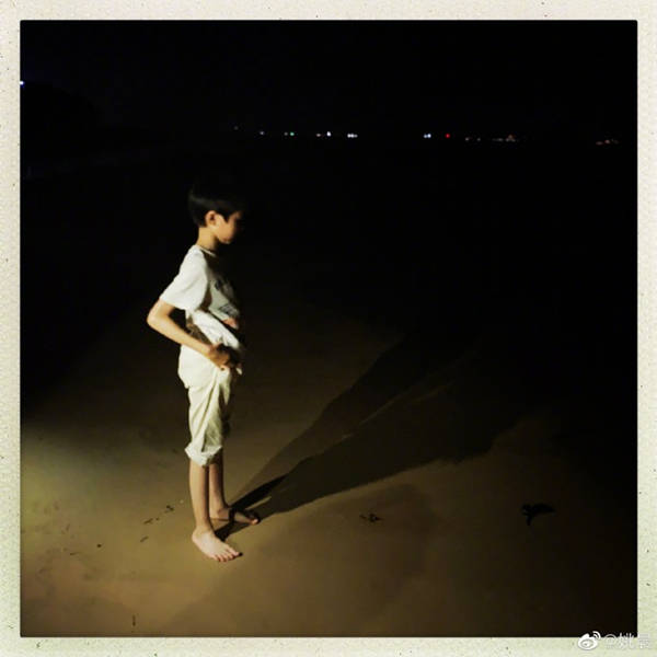 原创姚晨深夜为大儿子庆生，7岁小土豆近照长势喜人，还好五官像妈妈