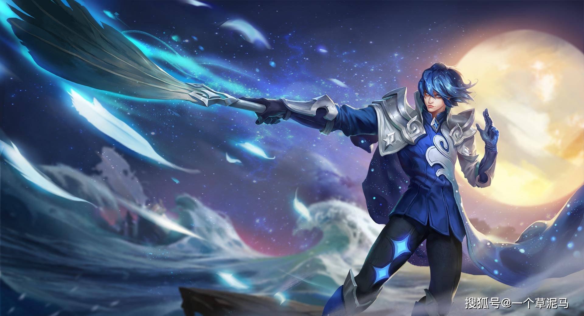 原创王者荣耀:诸葛亮曝光古风仙侠皮肤鹤羽星尊?其实是出自传说对决