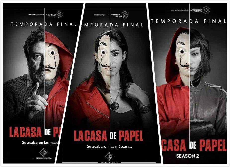 《纸钞屋la casa de papel 》第一季 15集,豆瓣评分8.