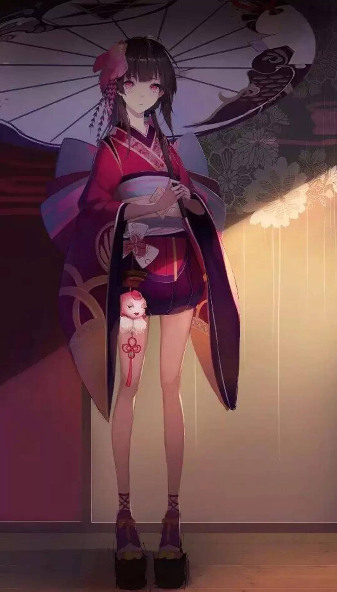 壁纸i萌萌哒的阴阳师神乐来啦!