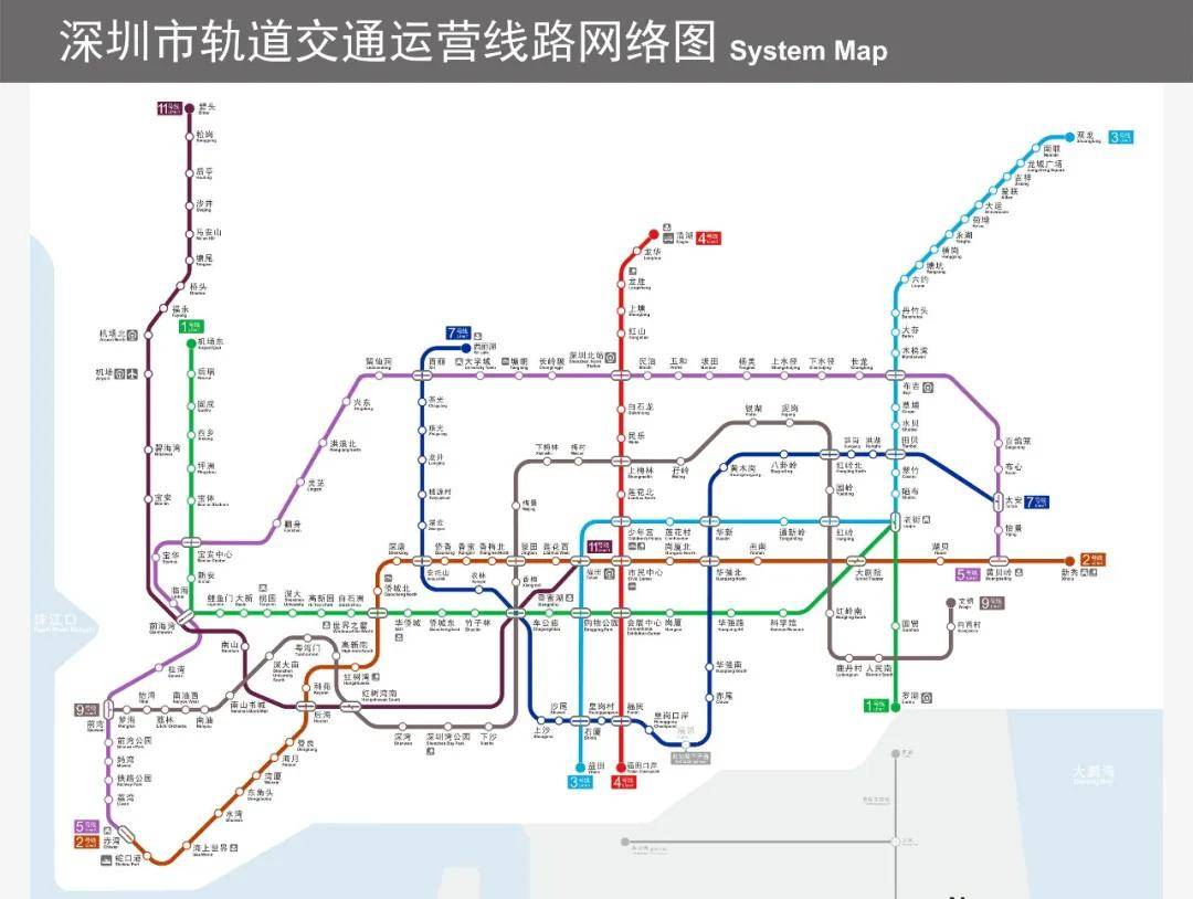 这就意味着,深圳4号地铁线代表深圳未来区域发展的方向, 深圳新的中心