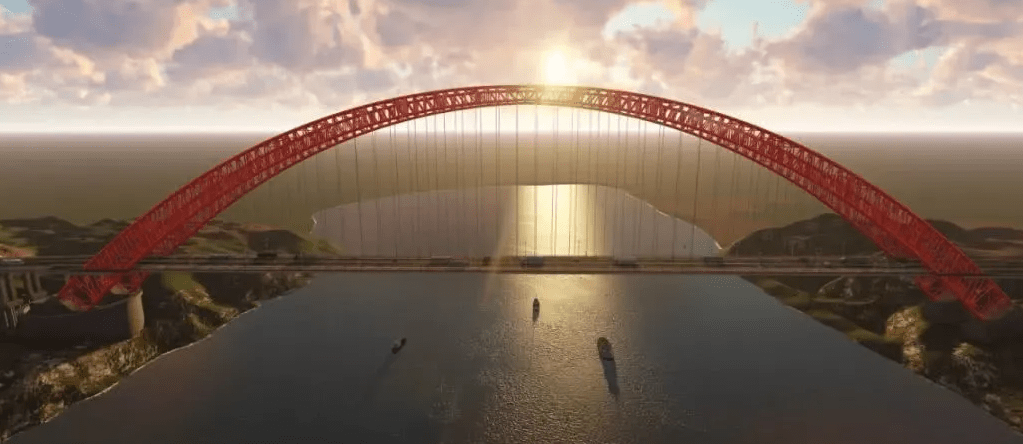 原创厉害了我的国!建世界最大跨径拱桥,预计2020年底通车,就在广西